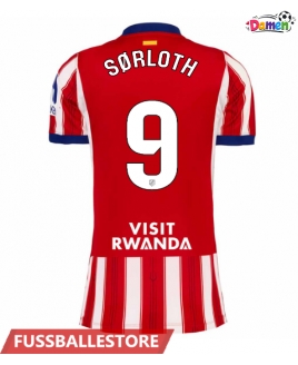 Günstige Atletico Madrid Alexander Sorloth #9 Heimtrikot Damen 2026-27 Kurzarm